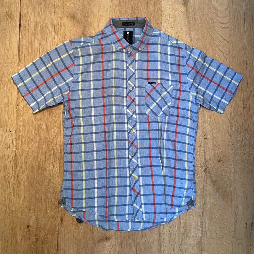 Billabong men’s short sleeve button down S